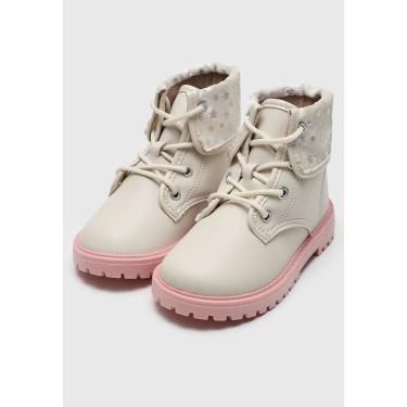 Imagem de Infantil - Bota Coturno Molekinha Tratorada Off-White Molekinha 2126.524.29319-101320 menina