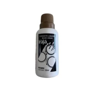 Imagem de Pigmento Corante Líquido Irajá 50ml para Tintas, Castanho/Marron