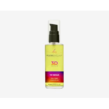 Imagem de Divine Mèches Sérum 3D Reparador de Pontas, 60ml, com Óleo de Argan, Controle do Frizz