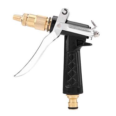 Imagem de Bocal de Alta Pressão, Fácil de Operar, Bocal de Rega, Resistente, à Prova de Ferrugem, Bocal de Rega Todo Em Cobre, Pega Manual Com Conector Rápido, Bocal de Rega