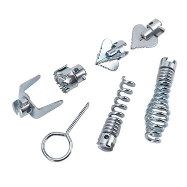 Imagem de Ferramenta de Trado de Dreno Aço Manganês Conjunto Com Cabeças Corte Versátil para Fácil Dragagem Tubos e