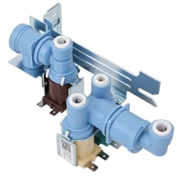 Imagem de Conjunto de válvula de entrada de água para geladeira 242252702 adequado para Frigidaire Kenmore Electrolux Crosley Gibson White-Westinghouse, substitui 240531101 240321801 AP5671757 PS7784018