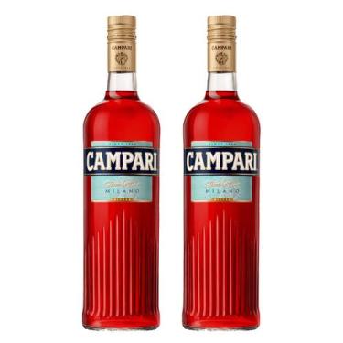Imagem de Kit Aperitivo Campari 998ml 2 Unidades - WebBar