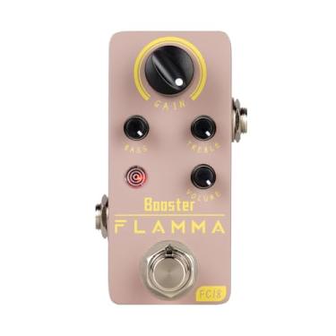 Imagem de FLAMMA Fc18 Booster Pedal Boost Guitarra Elétrica E Baixo Tamanho Compacto True Bypass