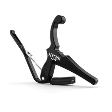 Imagem de Kyser Capo de troca rápida para guitarras elétricas, preto, KGEBA