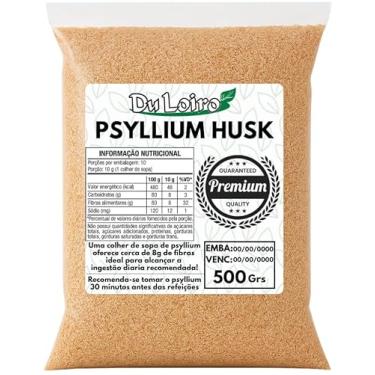 Imagem de PSYLLIUM HUSK FIBRA (100% NATURAL) 500g - PSILLIUM