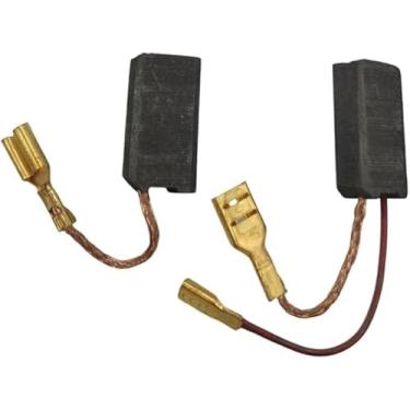 Imagem de NaningLxh #348132-2PK Kit de 2 escovas de carbono de broca de martelo TE16 TE106 TE30 novas peças de reposição duráveis para Hilti