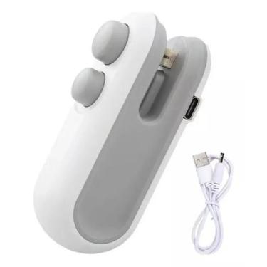 Imagem de Mini Seladora Embalagem Plastico Alimento Portatil - Top Rio