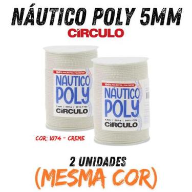 Imagem de Fio náutico poly 5mm 500g kit com 2 un - CIRCULO, 1074 - CREME