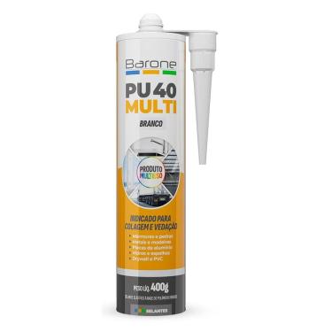 Imagem de Adesivo Selante PU40 Branco 400G Barone 24674