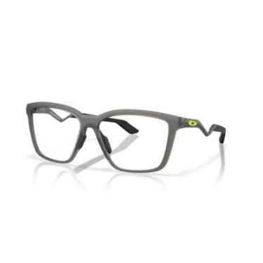 Imagem de Óculos de Grau Enigma Mass Cinza Oakley Frame-Masculino