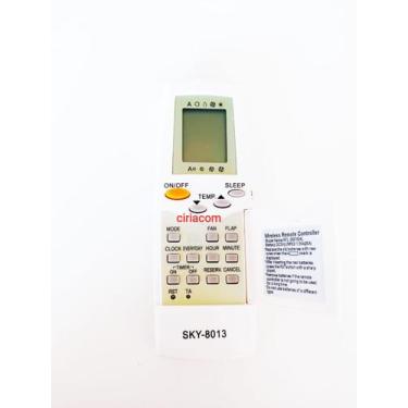 Imagem de Controle Remoto Ar Condicionado Springer Carrier Rfl-0601ehl - ciriaco