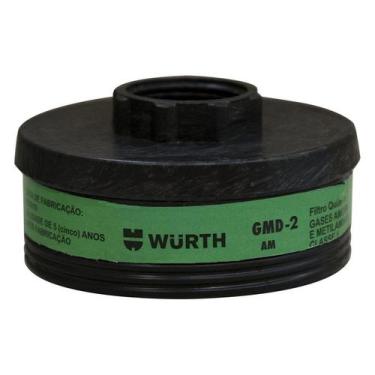 Imagem de Filtro Químico para Respirador Semifacial Amônia Embalagem com 1 Par -