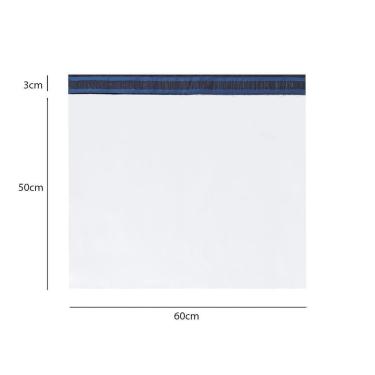 Imagem de Envelope Plástico de Segurança Branco 60x50 Coex 100 Un