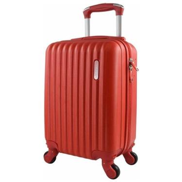 Imagem de Mala De Bordo Infantil 10 Kg Viagem Rodinhas - Vermelho