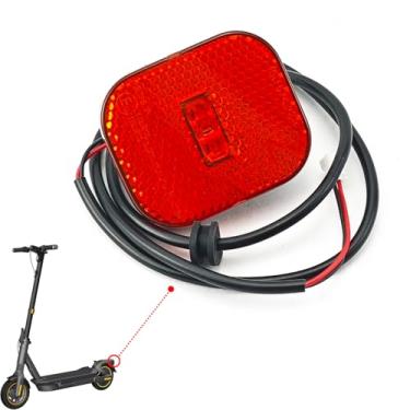 Imagem de MORICHS Luz de freio traseira de LED para scooter elétrica Segway Ninebot MAX G2, acessórios de lanterna traseira de scooter de substituição