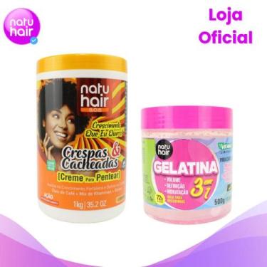 Imagem de Kit Creme Para Pentear Crescimento que eu Quero Crespas & Cacheadas + 