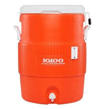Imagem de Galão Térmico Top Seat Laranja 37,9L Igloo