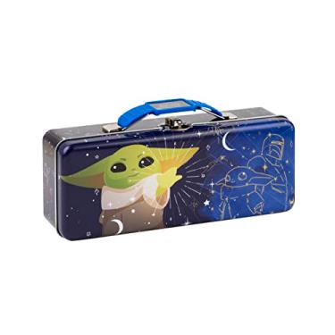 Imagem de The Tin Box Company Baby Yoda, Grogu, caixa com fecho e dobradiça