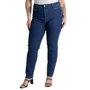 Imagem de Calça Jeans Sawary Plus Size - 280508 Azul, Azul, 52