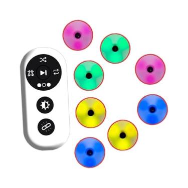 Imagem de kowaku 8x Luzes de treinamento de reação Luzes esportivas de agilidade Kit de treinamento React Equipamento multifuncional de resposta de velocidade para