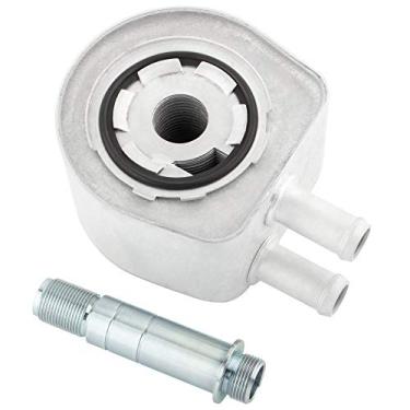 Imagem de BOXI Kit de refrigerador de óleo do motor para Ford 1998-2003 E Econoline Van/2000-2005 Excursion/2000-2004 F1-5-0/1999-2007 F250 F350 F450 F550/5.4L ou 6.8L Gasolina Motores 4C3 Z6A642A F8UZ6A642HA