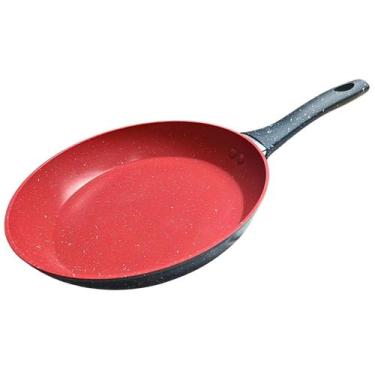 Imagem de Frigideira Antiaderente Cerâmica Indução Grande 24cm Não Gruda - Thika
