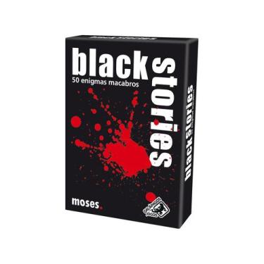 Imagem de Jogo Black Stories: 50 Enigmas Macabros Galápagos - 51 Peças