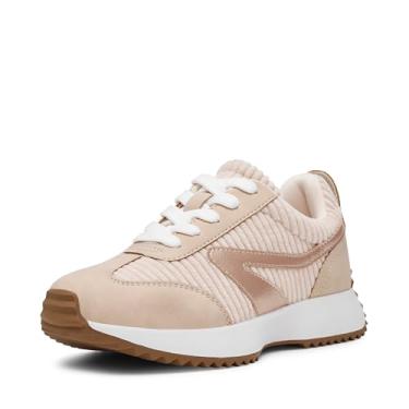 Imagem de DV Dolce Vita Tênis Blazer Feminino, Ouro rosa, 1 Little Kid