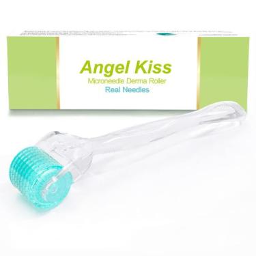 Imagem de Derma Roller Angel Kiss REAL NEEDLE de 0,3 mm para rosto e corpo