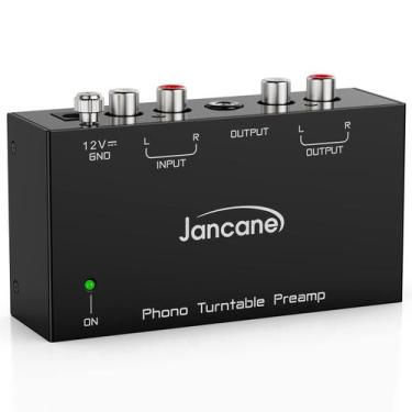 Imagem de Phono Preamp Jancane Mini Pré-amplificador estéreo de áudio eletrônico