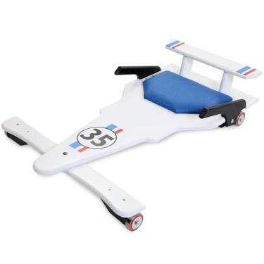 Imagem de Carrinho de Rolimã F1 Junior Branco 35 - Multidecor