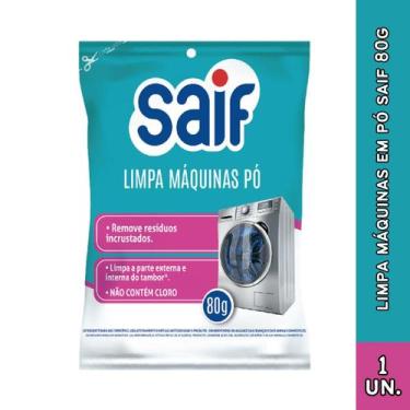 Imagem de Limpa Máquinas de Lavar Roupas Saif em Pó Sachê 80g