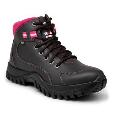 Imagem de Tênis Feminino Cano Curto Anna Andrade Bota Segurança Adventure Cor:Roxo;Tamanho:40;Gênero:Feminino