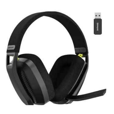 Imagem de Fone Headset Gamer Binnune Bw06 Sem Fio 2.4ghz Bluetooth Pre Cor:preto
