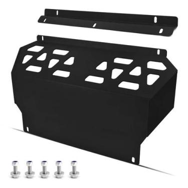 Imagem de Peito Aço Frontal Proteção Motor Preto L200 New Triton 2019 - Texas 4X
