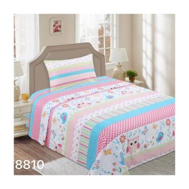 Imagem de Conjunto de lençóis de poliéster e algodão, 144 fios, 1,5 quadrados - 