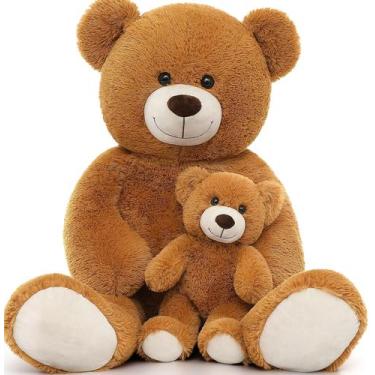 Imagem de Ursinho de pelúcia MoriSmos Giant Soft Brown 1m