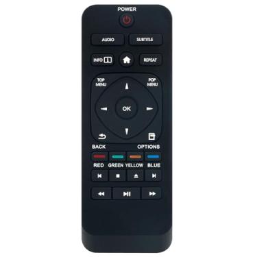 Imagem de Controle remoto de substituição NC277 NC277UL adequado para leitor de Blu-ray Philips 4K Ultra HD BDP5502 BDP5502/F7 BDP5502/F7A BDP3502 BDP3502/F7 BDP5502 BDP5502/F8 BDP5502/F7 A