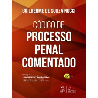 Imagem de Codigo De Processo Penal Comentado - 24ª Ed
