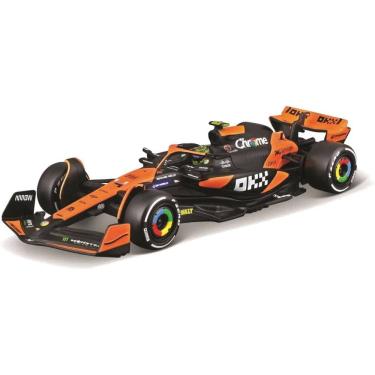 Imagem de Miniatura Bburago McLaren F1 MCL38 Miami Grand Prix 2024 Lando Norris 4 1/43 c/ Piloto