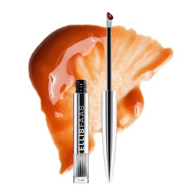 Imagem de Ellis Faas Glazed Lips Lip Gloss alto pigmento ultra brilhante e acabamento brilhante hidratação profunda Lip Stain Color Stick com óleos de sementes de plantas, não pegajoso, perfeito para efeito