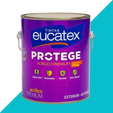 Imagem de Tinta Acrilica Lavavel Protege Sem Cheiro - 3,6L Eucatex, Aguas Rasas