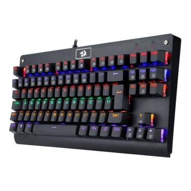 Imagem de Teclado Gamer Redragon Dark Avenger Rainbow Switch Marrom