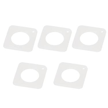 Imagem de Motor do motor de passo Vibração Damper Silicone Choque Absorvedor Kit Premium Redução de ruído durável para Máquina CNC de impressora 3D Nema 17 Motor 42mm x 42mm x 2mm 5pcs