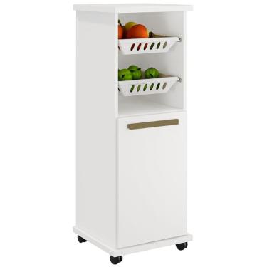 Imagem de Fruteira Paraná 1 Porta Branco Arte Móveis