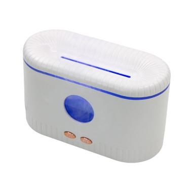 Imagem de Umidificador De Ar Luminaria Fogueira Usb Difusor Aromatizador Branco