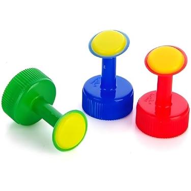 Imagem de 3 peças de bicos de irrigação de plantas de jardinagem, regadores, cabeças de pulverização ajustáveis para irrigação de mudas e cuidados com plantas, ferramentas de jardim para irrigação