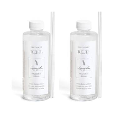 Imagem de 2 Refil Difusor De Aromas 300ml Essência Lavanda - 2 unidades Greenswet