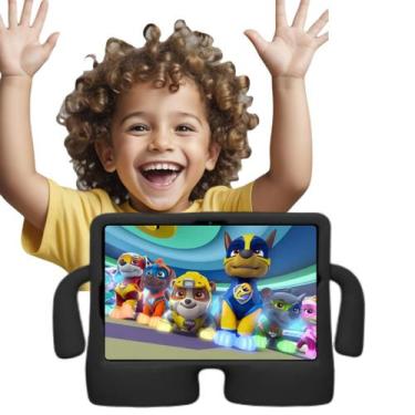Imagem de Capa com bracinho infantil criança Antichoque para tablet samsung T500
